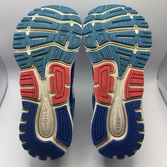 Brooks Transcend 5 Women’s Running Shoes Sz 9 Blue GuideRails Stability Support - Picture 9 of 9